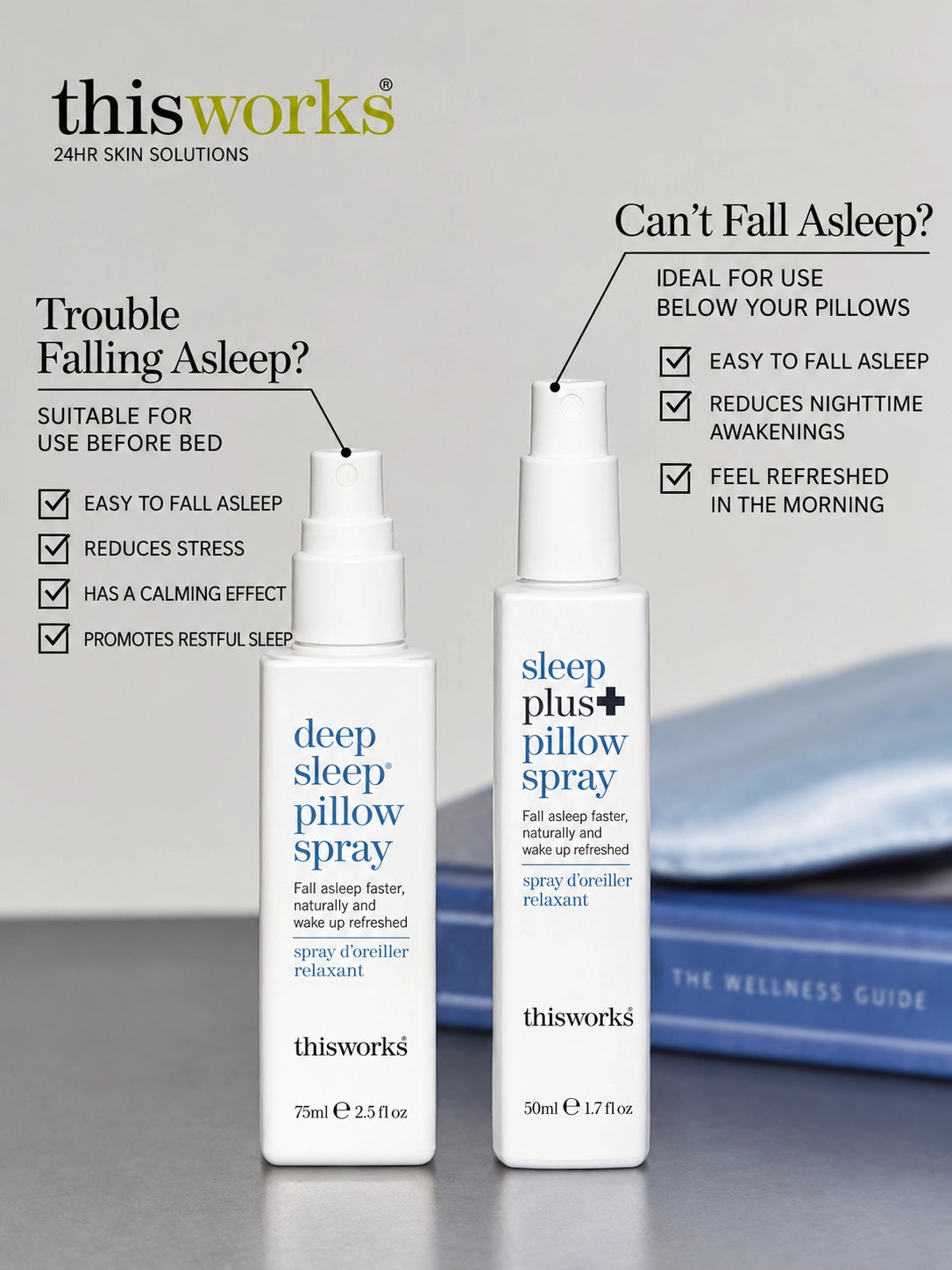THISWORKS Deep Sleep Pillow Mist | Relaxing Sleep & Wellness Aromatherapy