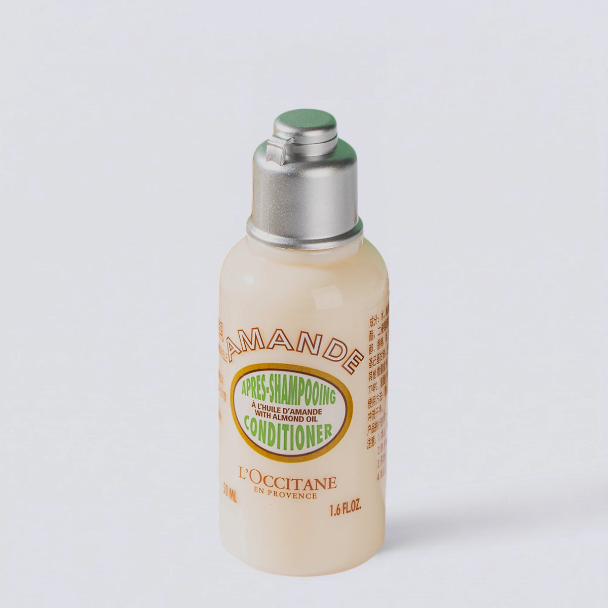 L'OCCITANE Almond Nourishing Hotel Toiletries Travel Set | Luxury Shampoo, Conditioner & Body Care (50ml)