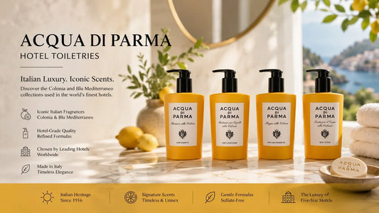 Acqua di Parma Hotel Toiletries: Italian Luxury Behind Colonia & Blu Mediterraneo