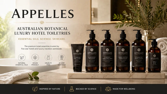 APPELLES Hotel Toiletries: The Australian Essential Oil Luxury Amenities Found in Five-Star Hotels