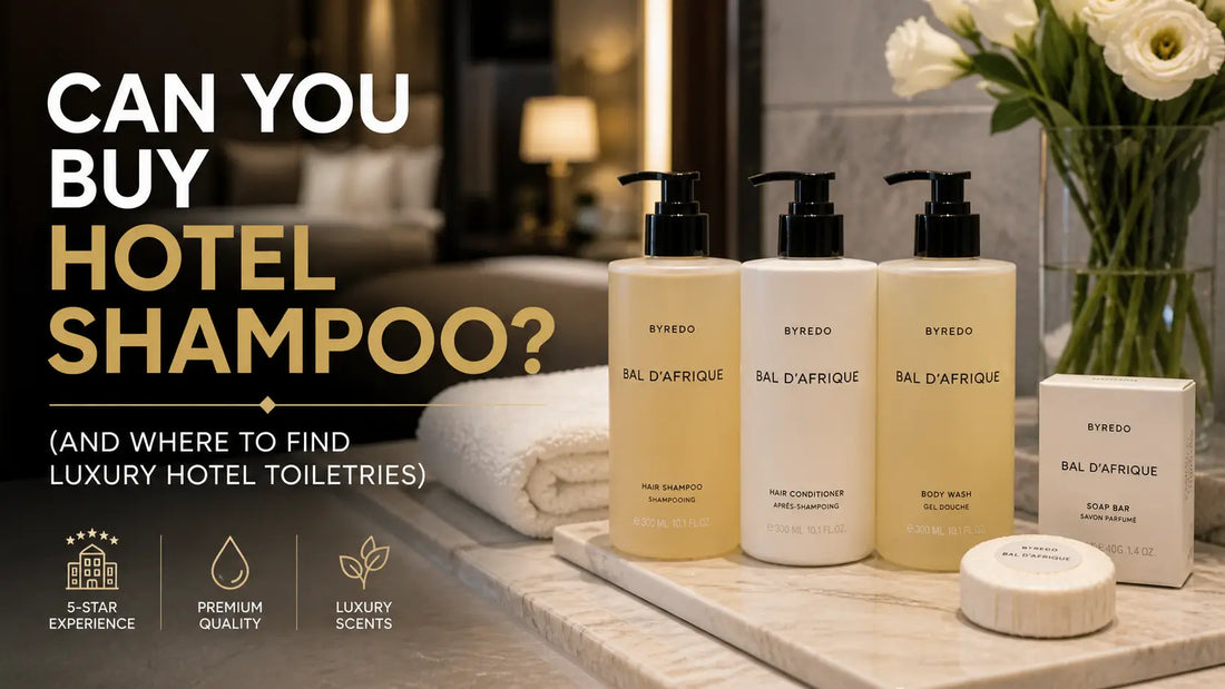 Can You Buy Hotel Shampoo?