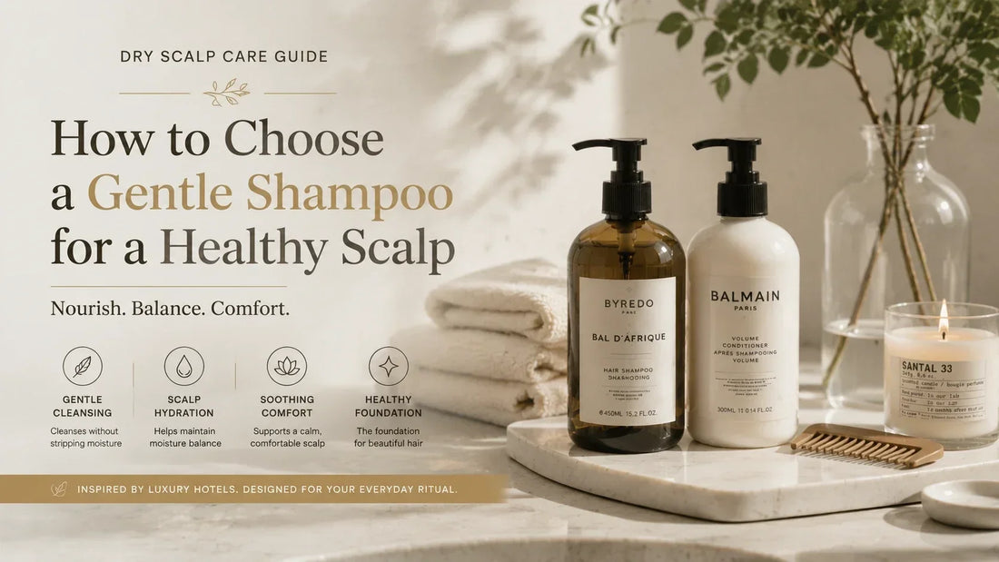 Dry Scalp Care Guide: How to Choose a Gentle Shampoo for a Healthy Scalp