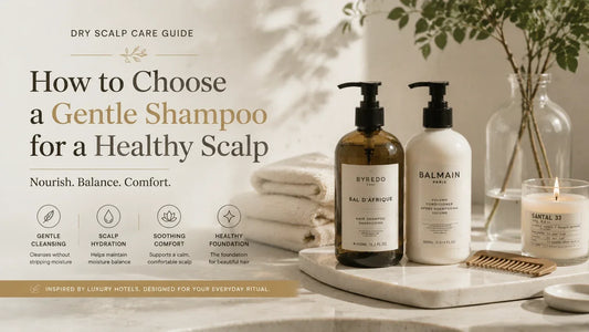 Dry Scalp Care Guide: How to Choose a Gentle Shampoo for a Healthy Scalp