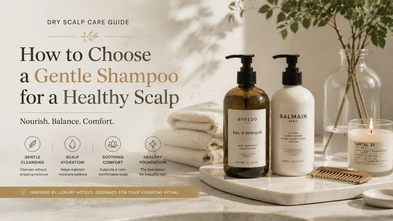 Dry Scalp Care Guide: How to Choose a Gentle Shampoo for a Healthy Scalp