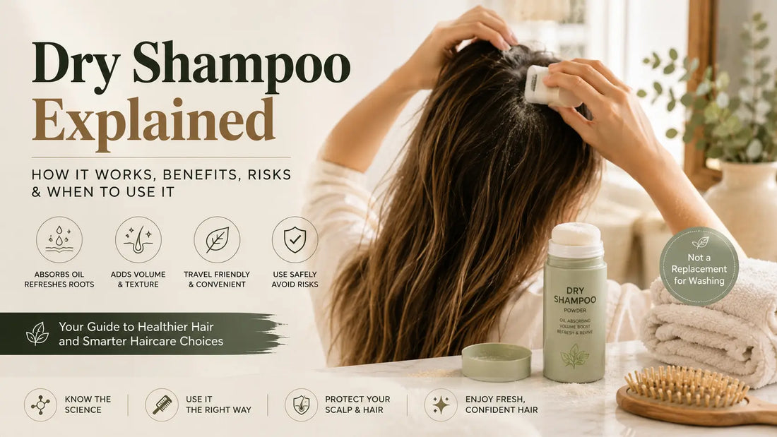 Dry Shampoo Explained: How It Works, Benefits, Risks &amp; When to Use It