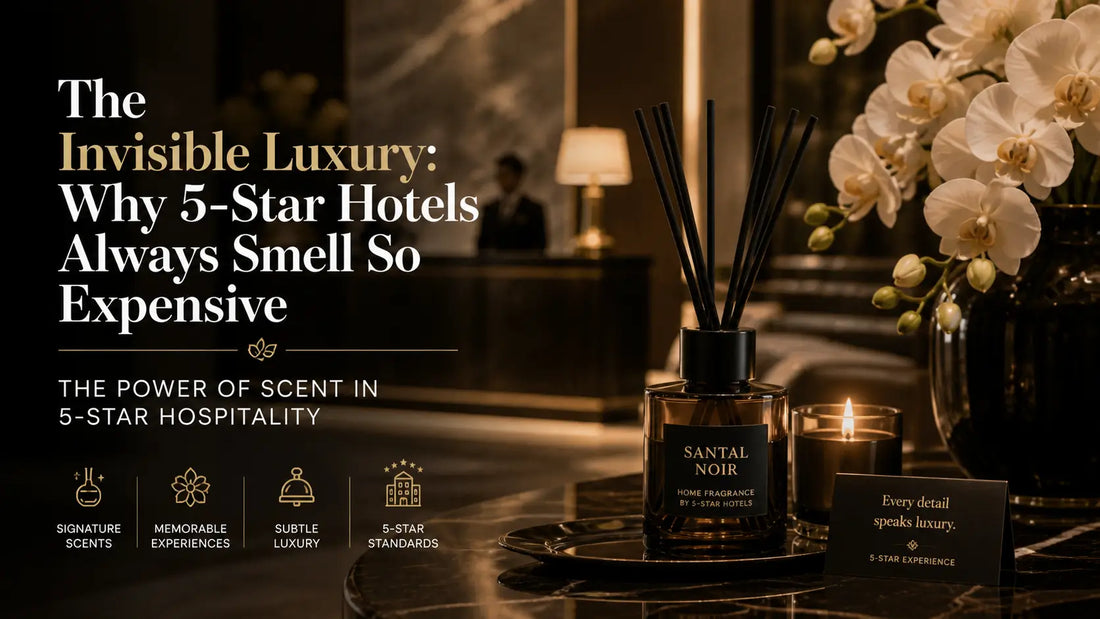 The Invisible Luxury: Why 5-Star Hotels Always Smell So Expensive