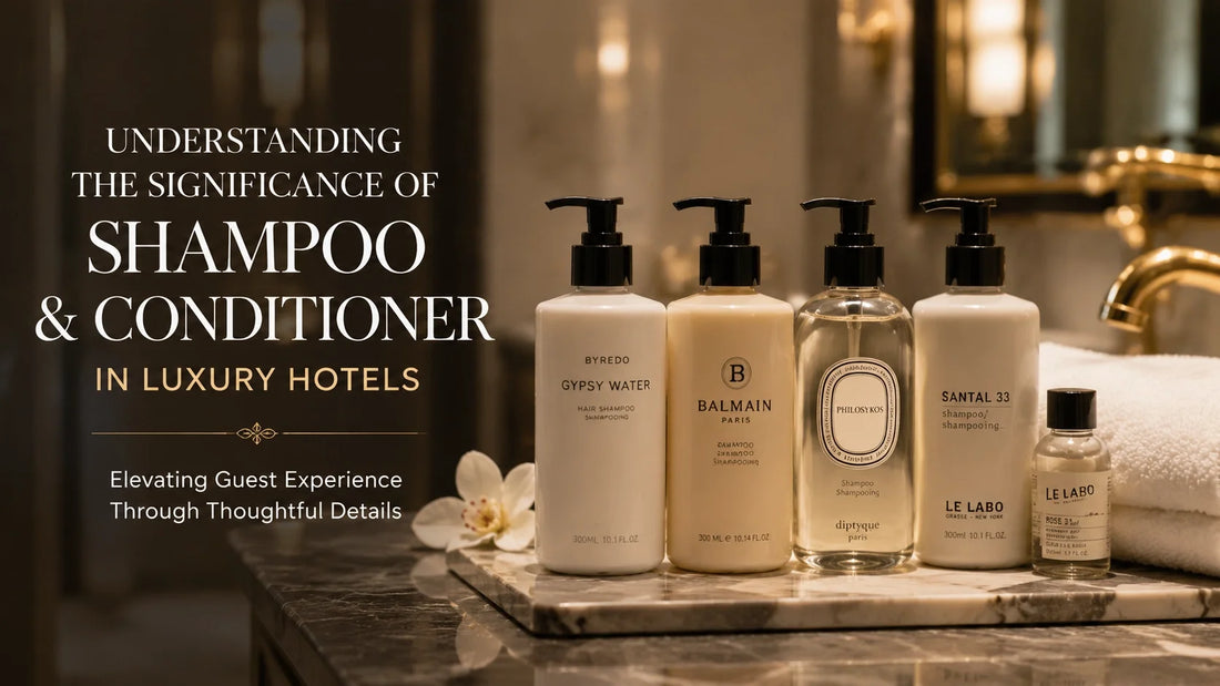 Understanding the Significance of Shampoo and Conditioner in Luxury Hotels