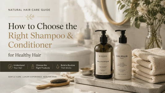 Natural Hair Care Guide: How to Choose the Right Shampoo and Conditioner for Healthy Hair