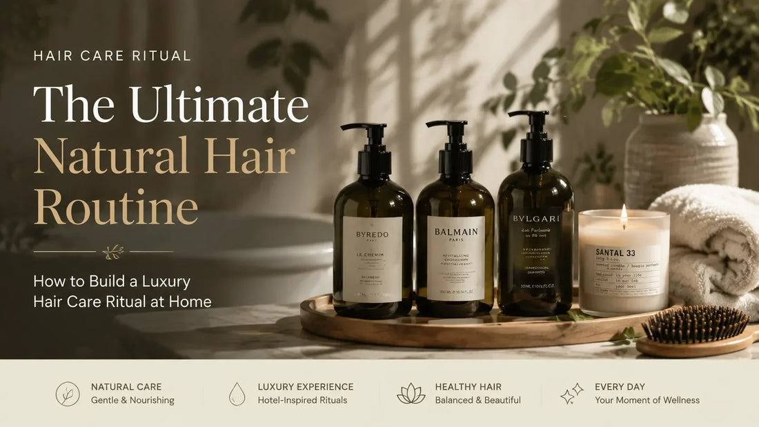 The Ultimate Natural Hair Routine: How to Build a Luxury Hair Care Ritual at Home