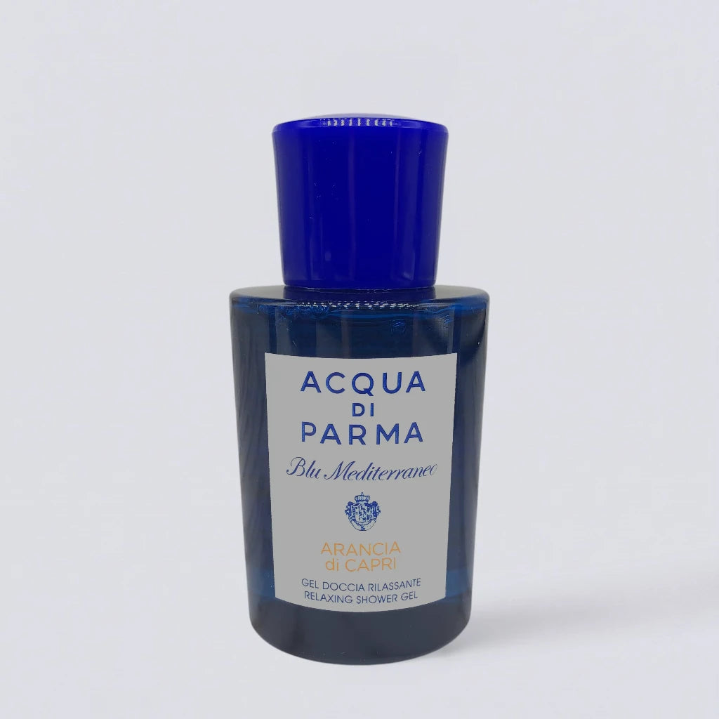 ACQUA DI PARMA Blu Mediterraneo Arancia di Capri Hotel Toiletries Collection | Luxury Shampoo, Body Wash & More(travel size 40ml)