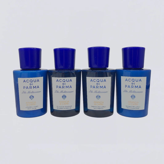 ACQUA DI PARMA Blu Mediterraneo Arancia di Capri Hotel Toiletries Collection | Luxury Shampoo, Body Wash & More(travel size 40ml)