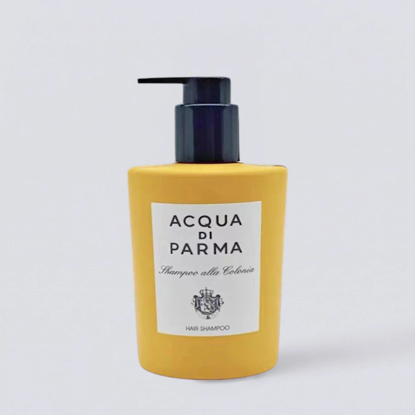 Acqua di Parma Colonia Shampoo 300ml, inspired by the signature Solar Citrus scent of Shangri-La Hotels. Iconic Italian luxury hair care by Luxe Hotel Essentials.