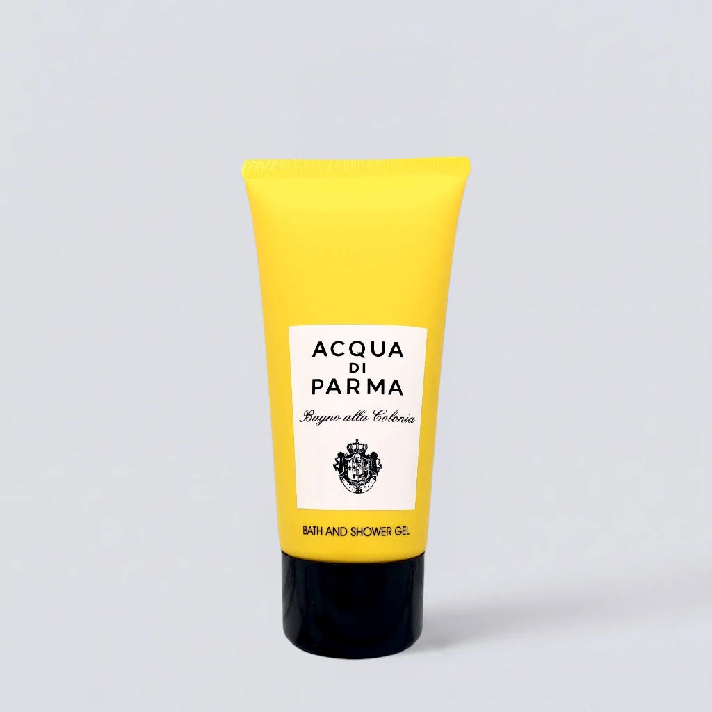 ACQUA DI PARMA Colonia Yellow Collection Hotel Toiletries Collection | Luxury Shampoo, Body Wash & More (travel size 75ml)