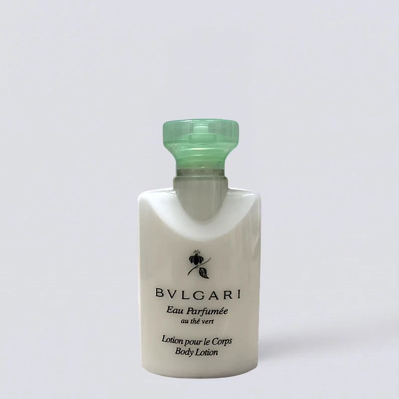 BVLGARI Green Tea Hotel Toiletries Collection | Luxury Shampoo, Body Wash & More (travel size 75ml)