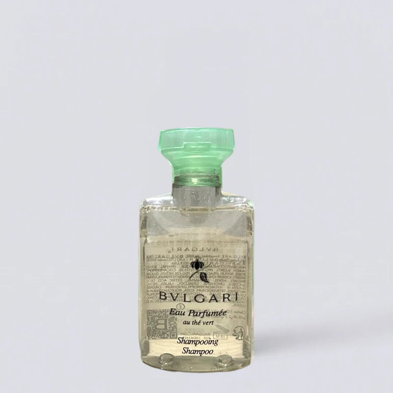 BVLGARI Green Tea Hotel Toiletries Collection | Luxury Shampoo, Body Wash & More (travel size 75ml)