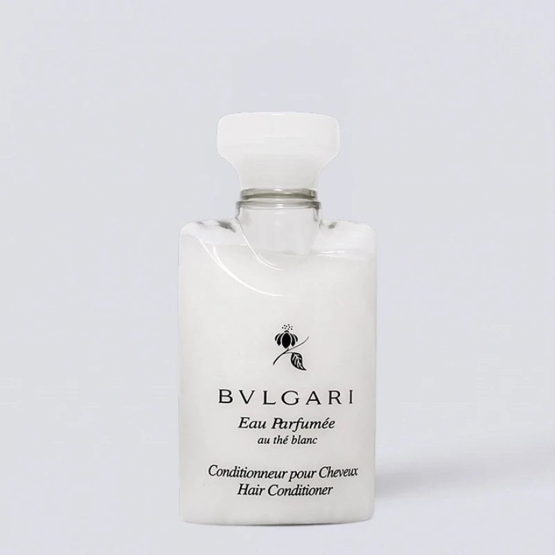 BVLGARI White Tea Hotel Toiletries Collection | Luxury Shampoo, Body Wash & More (travel size 75ml)