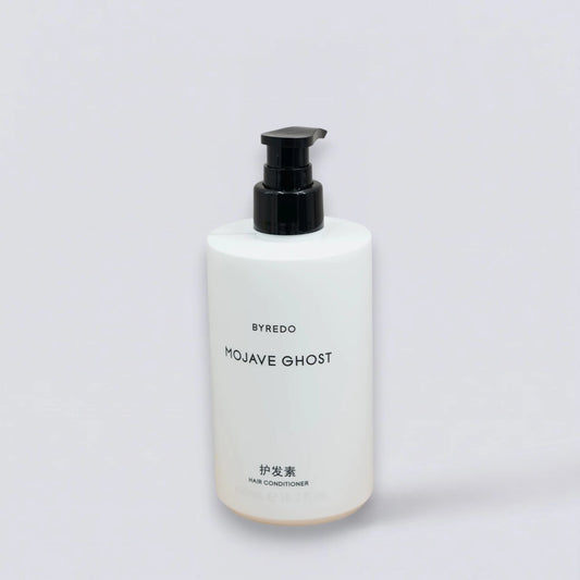 BYREDO Mojave Ghost Conditioner 450ml, premium hair repair with the hauntingly beautiful BYREDO scent. Professional formula by Luxe Hotel Essentials.