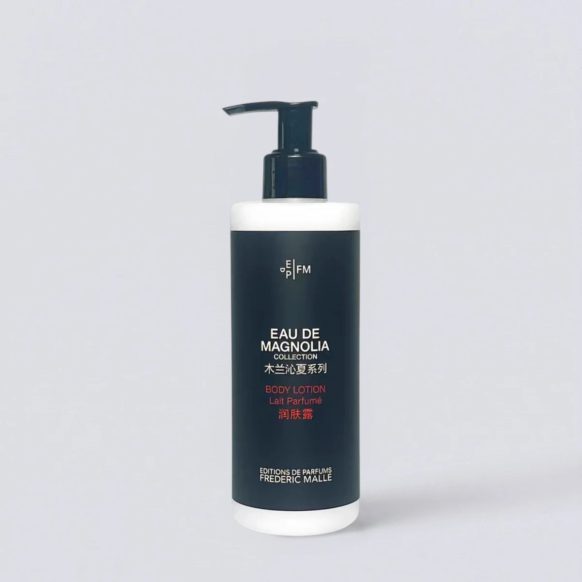Frederic Malle EAU DE MAGNOLIA Body Lotion 300ml, the signature fragrance of Four Seasons Hotels. Silky smooth body cream with woody floral notes by Luxe Hotel Essentials.