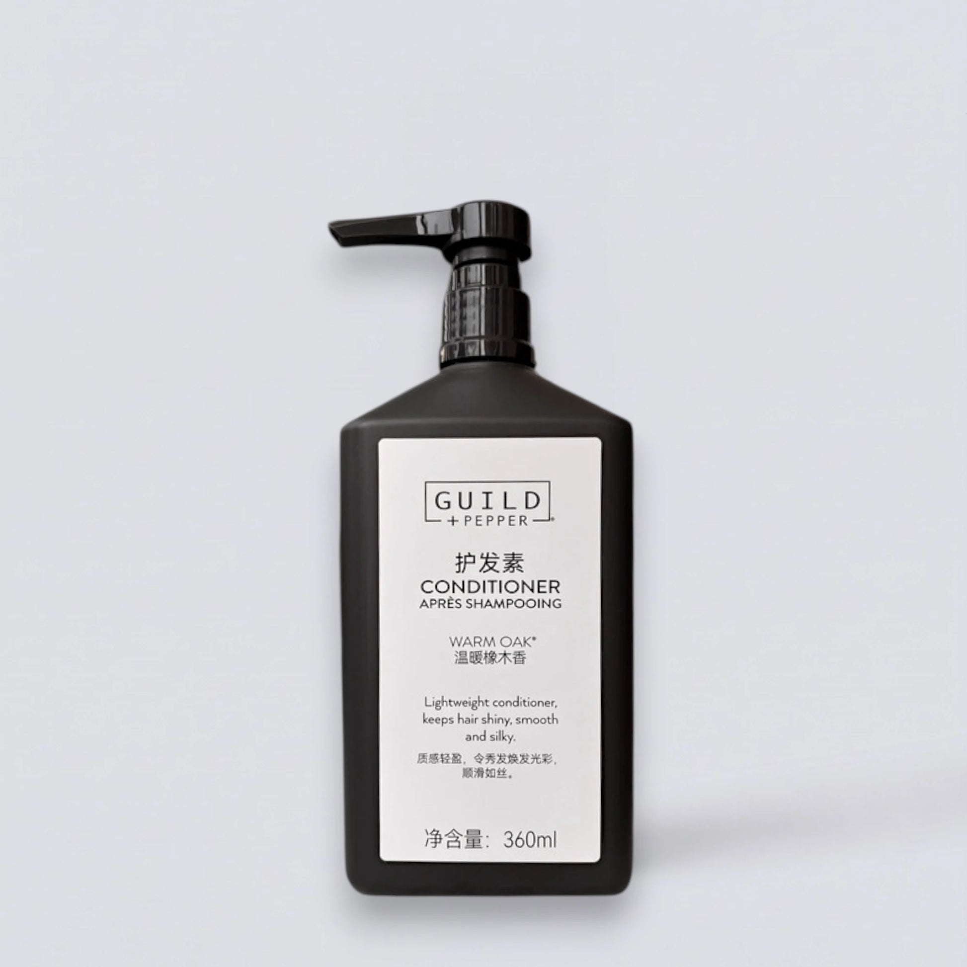 GUILD+PEPPER Conditioner 360ml, premium hair repair with a professional hotel-grade formula. Nourishing botanical care by Luxe Hotel Essentials.