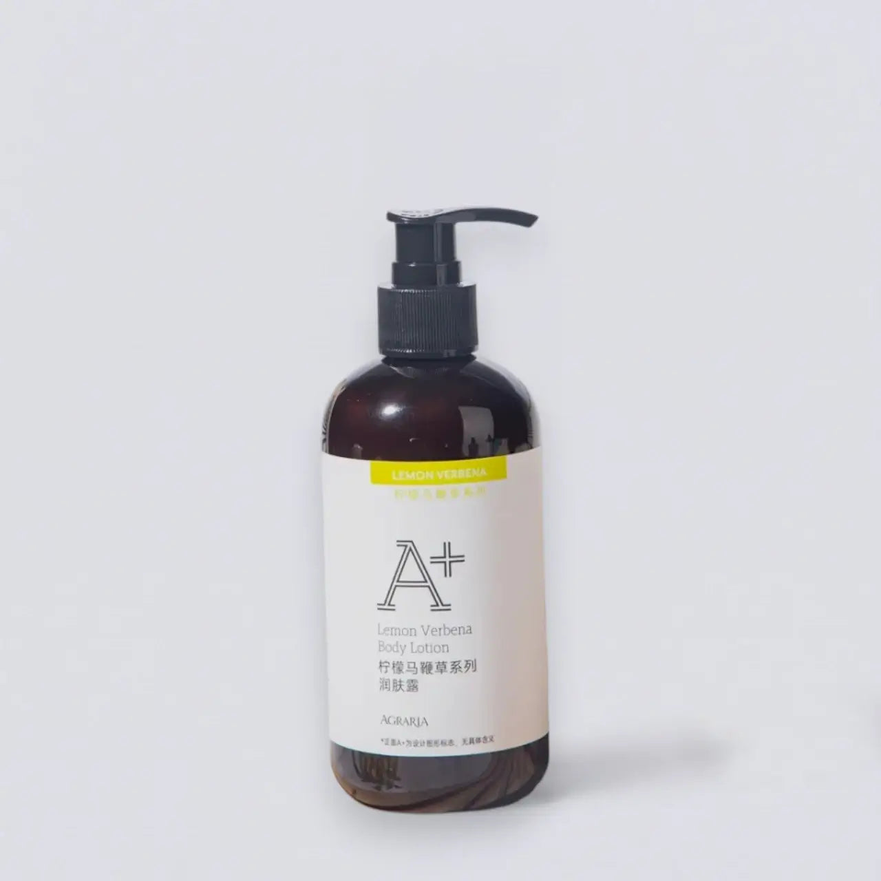 AGRARIA Lemon Verbena Body Lotion 320ml, the iconic hotel scent of InterContinental. Deeply hydrating citrus body cream by Luxe Hotel Essentials.