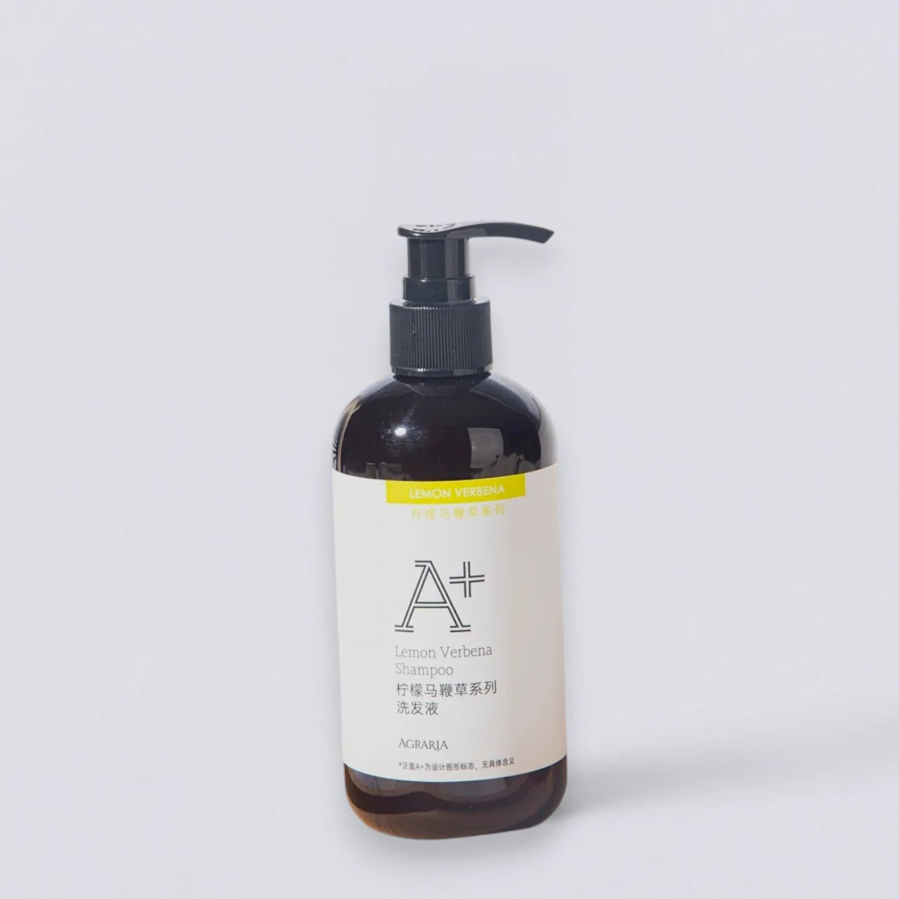 AGRARIA Lemon Verbena Shampoo 320ml, the refreshing signature scent of InterContinental Hotels. Natural botanical hair care by Luxe Hotel Essentials.