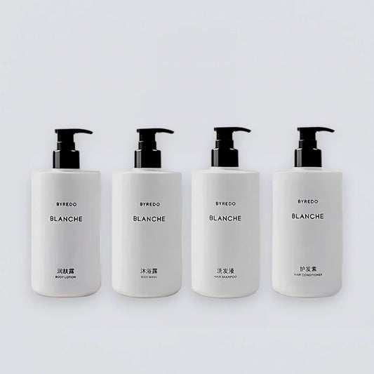 BYREDO Blanche Hotel Toiletries Collection | Luxury Shampoo, Body Wash & More (450ml)