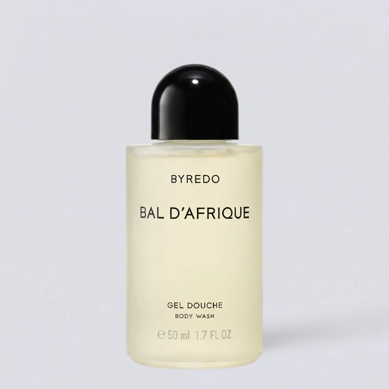 BYREDO Bal d'Afrique Hotel Toiletries Collection | Luxury Shampoo, Body Wash & More (travel size 50ml)