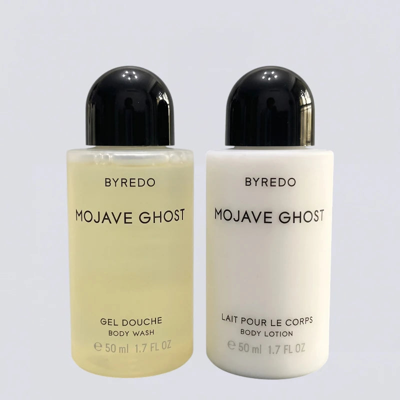 BYREDO Mojave Ghost Hotel Toiletries Collection | Luxury Shampoo, Body Wash & More (travel size 50ml)