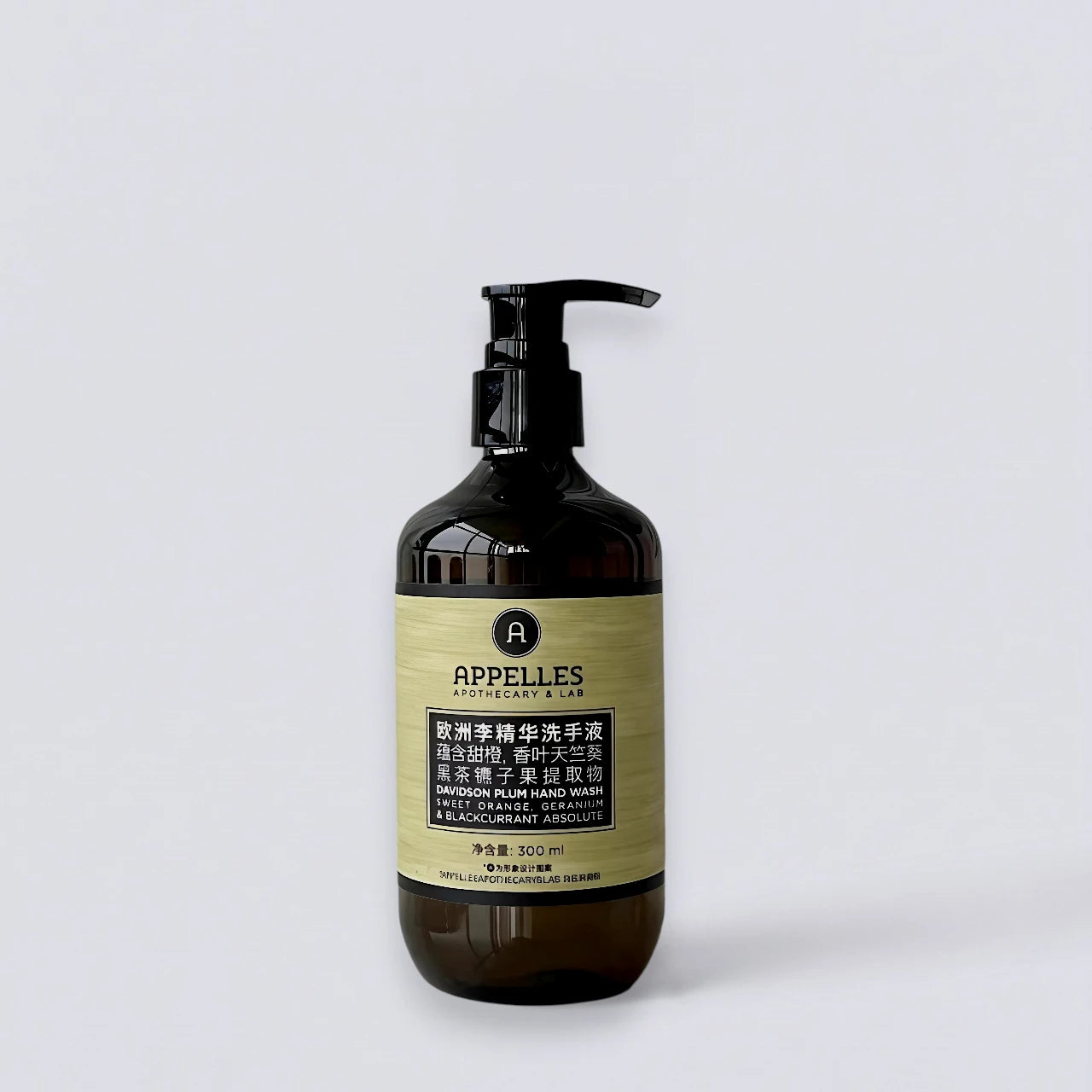APPELLES Roselle Hand Wash 300ml, luxury hotel apothecary series. Gentle cleansing with the scent of Langham by Luxe Hotel Essentials.