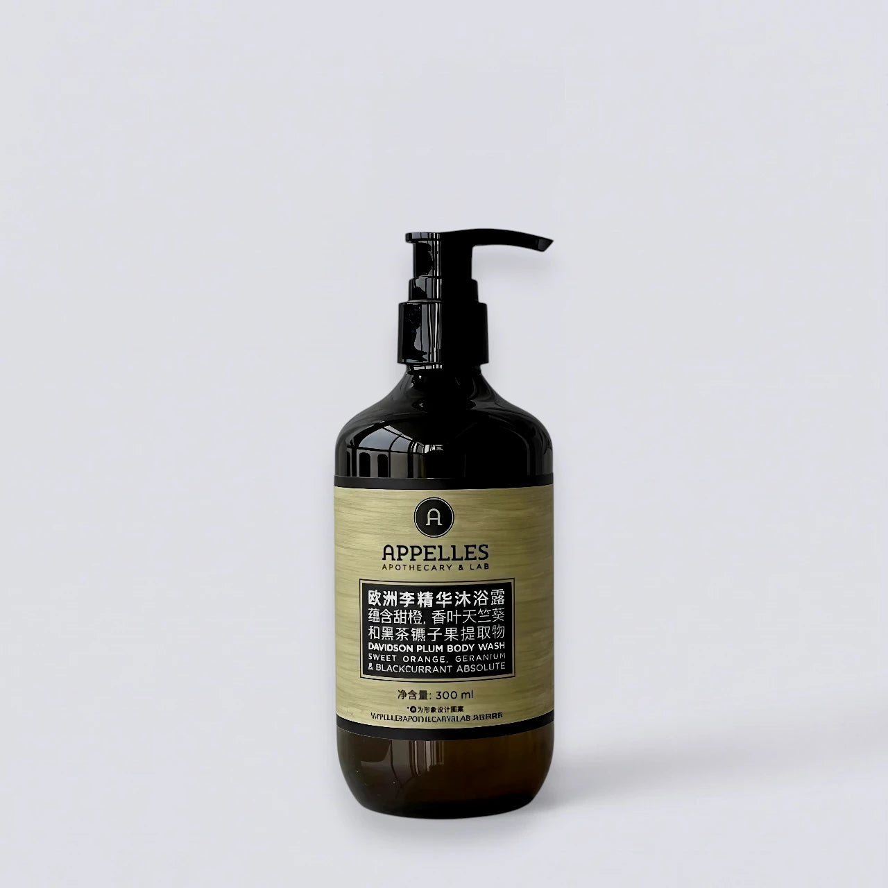 APPELLES Roselle Shower Gel 300ml, as featured in Langham Hotel spa suites. Refreshing roselle extract body wash by Luxe Hotel Essentials.