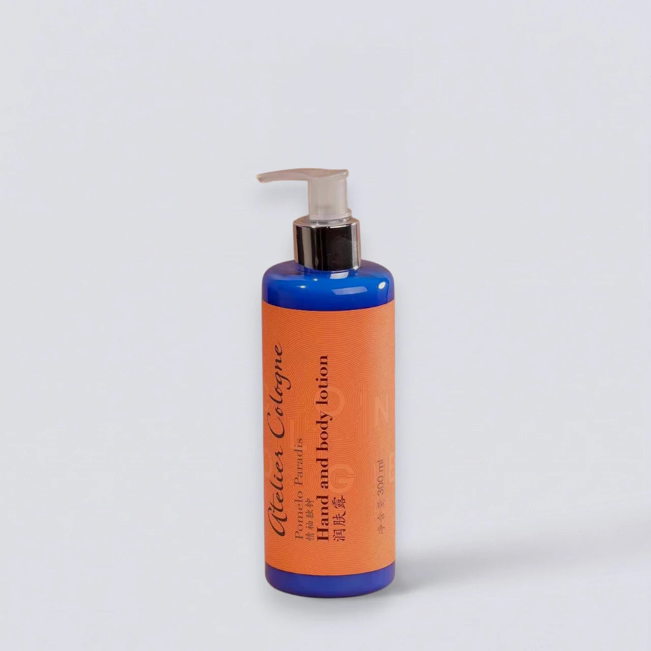 Atelier Cologne Body Lotion 300ml, the iconic hotel scent of Mandarin Oriental. Elegant citrus-scented body cream by Luxe Hotel Essentials.