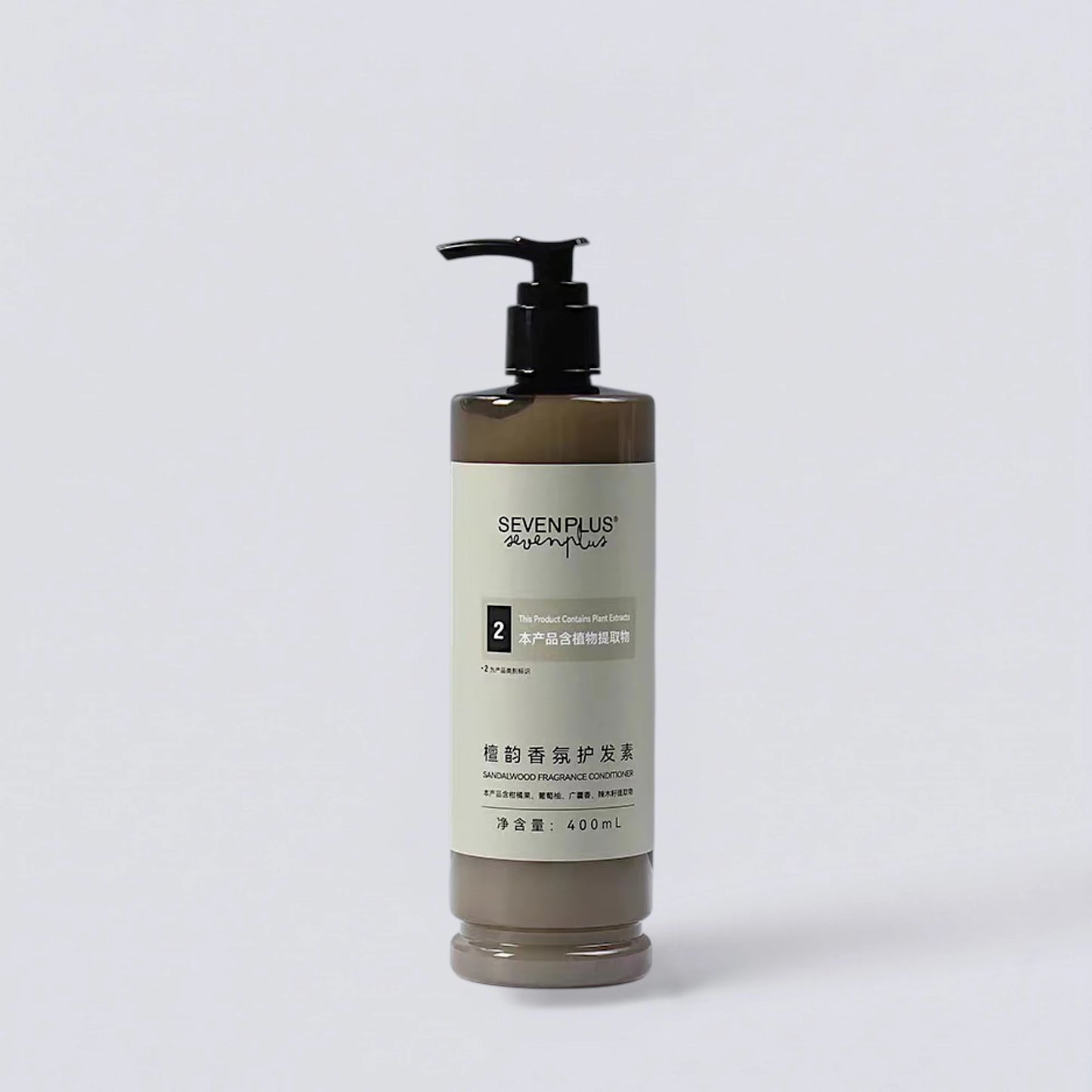 SEVEN PLUS Conditioner 400ml, premium hair repair with a professional hotel-grade formula. Lightweight nourishing care by Luxe Hotel Essentials.