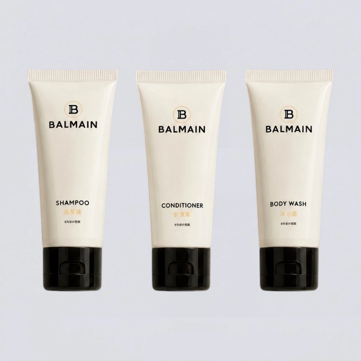BALMAIN Hotel Toiletries Collection | Luxury Shampoo, Body Wash & More (travel size 35ml)