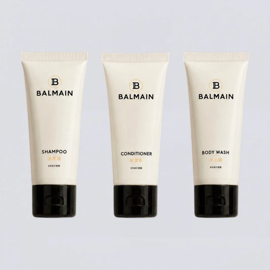BALMAIN Hotel Toiletries Collection | Luxury Shampoo, Body Wash & More (travel size 35ml)