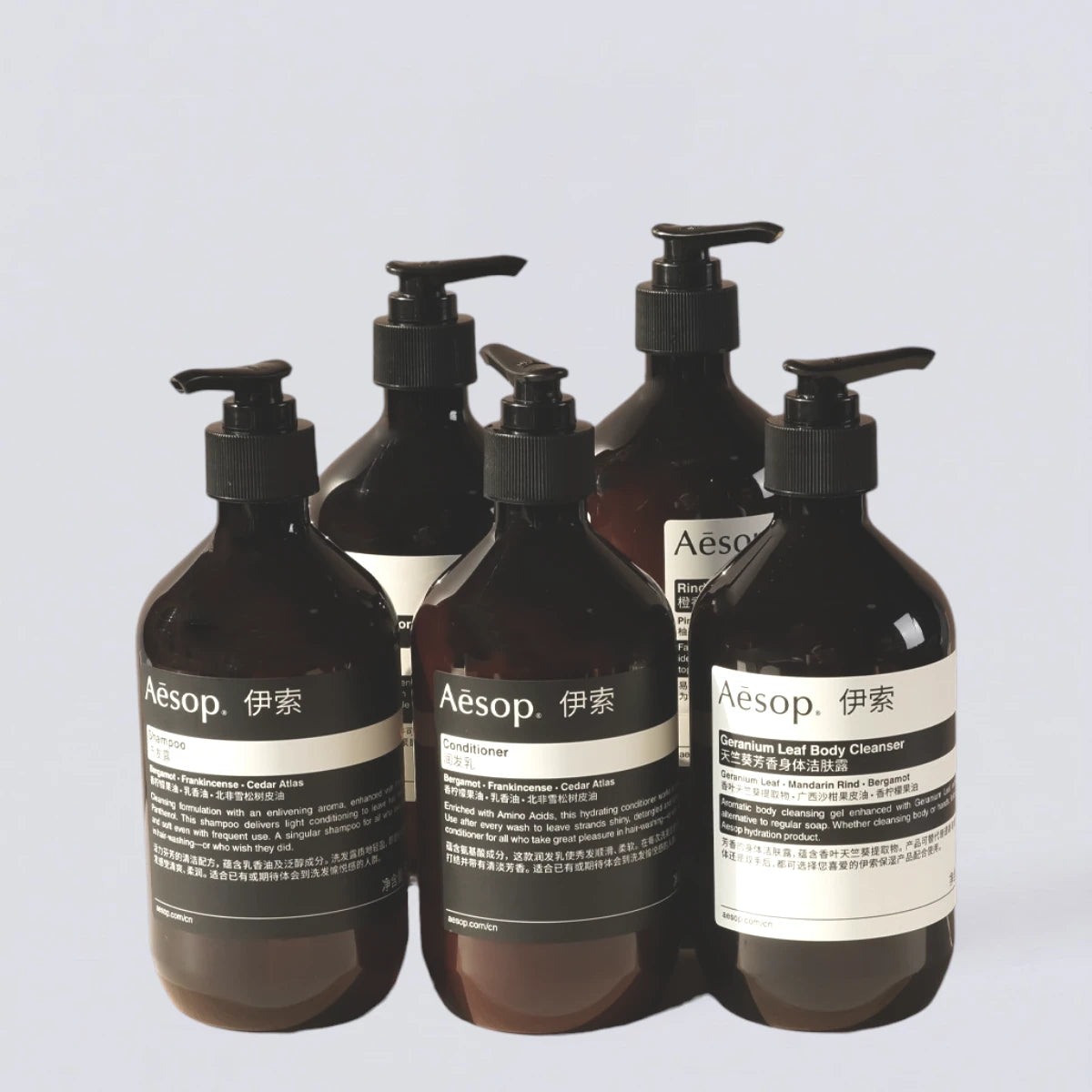AESOP Hotel Toiletries Collection | Luxury Shampoo, Body Wash & More (500ml)