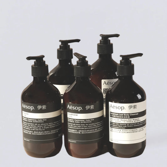 AESOP Hotel Toiletries Collection | Luxury Shampoo, Body Wash & More (500ml)
